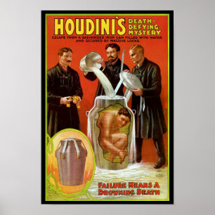 Houdiniの死挑むミステリー ポスター