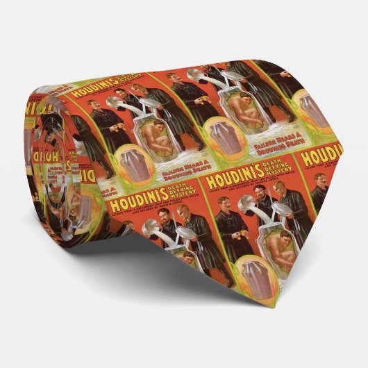 Houdiniの~の奇術師のヴィンテージの脱獄の名人 ネクタイ (ロール)