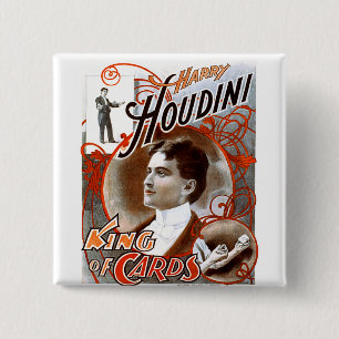 Houdini -カードの王 缶バッジ