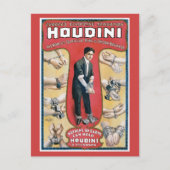 Houdini ~ヴィンテージ手錠エスケープアーティスト ポストカード (正面)
