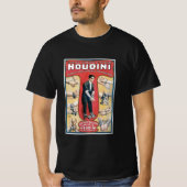 Houdini ～ヴィンテージ手錠エスケープアーティスト tシャツ (正面)