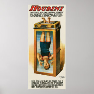 Houdini ~幻想的なヴィンテージエスケープアーティスト ポスター