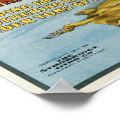 Houdini ～生き埋めヴィンテージ脱出アーティスト ポスター (角)