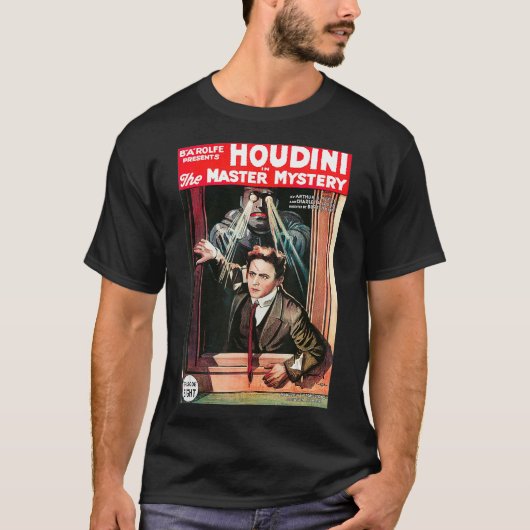 Houdini illusionistとスタントパフォーマーヴィンテージポー tシャツ (正面)