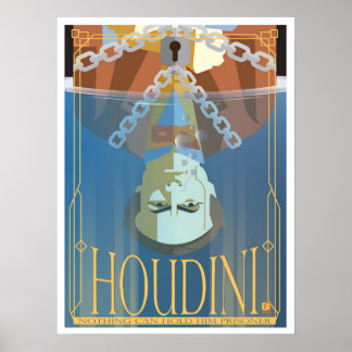Houdini Master Escape Artistポスター ポスター