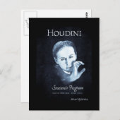 Houdini Souvenir Program 1926-27ツアー ポストカード (正面/裏面)