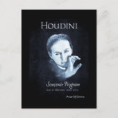 Houdini Souvenir Program 1926-27ツアー ポストカード (正面)