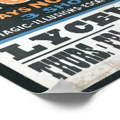 Houdini SPiritsリターン魔法ショーポスター ポスター (角)