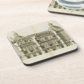 Houghtonホール: ホールおよびサロンの横断面 コースター (左側)