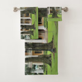 Houmasの家のルイジアナの南プランテーション バスタオルセット (インサイチュ)