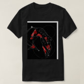 Houndoomグラフィック Tシャツ (デザイン正面)