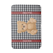 Houndstooth Bear Home, バスマット (正面縦)