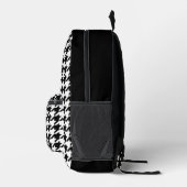 Houndstooth Black & White Monogram プリントバックパック (右)