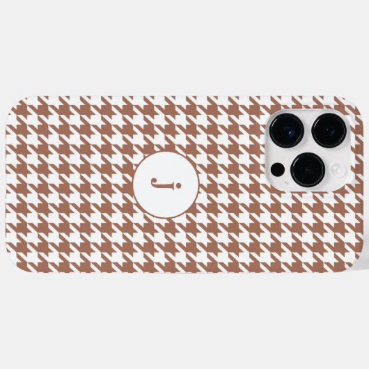 Houndstooth Elegance  Case-Mate iPhoneケース (裏面 (横))