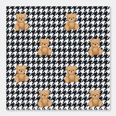 Houndstooth Teddy Home, 壁紙 (正面)