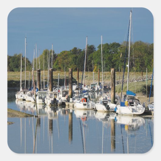 Hourdel port at Cayeux sur Mer スクエアシール (正面)