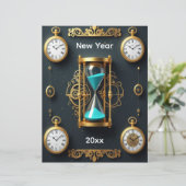 Hourglass and Watches Scrapbook Paper (スタンド正面)