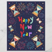 Hourglasses Scrapbook Paper (正面)