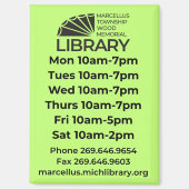 Hours Magnet マグネット (正面)