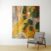 HouseとPlougueVincent vanゴッホの風景 タペストリー (インサイチュ)