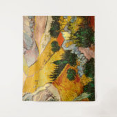 HouseとPlougueVincent vanゴッホの風景 タペストリー (正面)