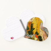 HouseとPlougueVincent vanゴッホの風景 ノートブック (内部)