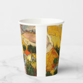 HouseとPlougueVincent vanゴッホの風景 紙コップ (左)