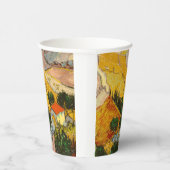 HouseとPlougueVincent vanゴッホの風景 紙コップ (右)