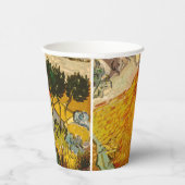 HouseとPlougueVincent vanゴッホの風景 紙コップ (右)