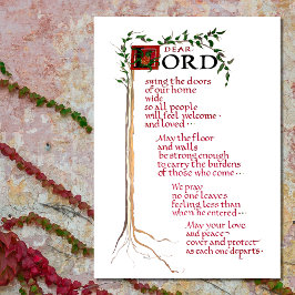 HOUSE'賛美WELCOME STRONG LOVE PEACE キャンバスプリント