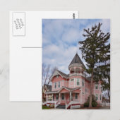 House - ビクトリアン Flemington, NJ - The Pink Lady ポストカード (正面/裏面)