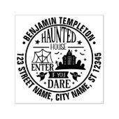 House 幽霊のよく出る Spider Webs幽霊名アドレス セルフインキングスタンプ (デザイン)