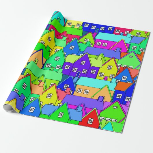 House_006 ラッピングペーパー (アンロールド)