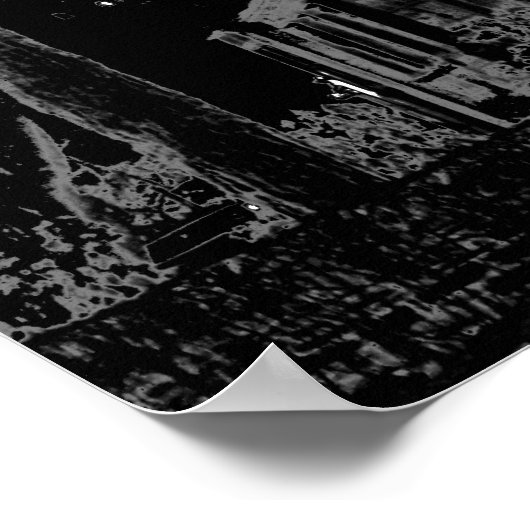 House at Night ポスター (角)