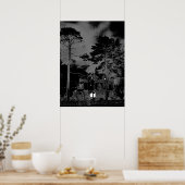 House at Night ポスター (キッチン)