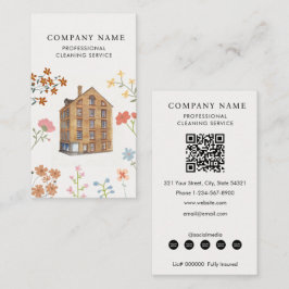 House Cleaner Cleaning Services Professional  名刺