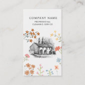 House Cleaner Cleaning Services Professional  名刺 (正面)