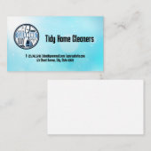 House Cleaning Service | Maid Cleaning Tools 名刺 (正面/裏面)