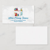 House Cleaning Supplies and Services 名刺 (正面/裏面)