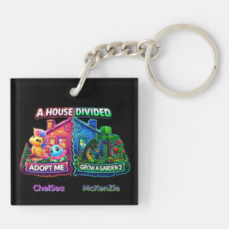 House Divided Adopt Me vs Grow A Garden 2 キーホルダー