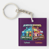 House Divided Animal Hospital vs Dandy’s World キーホルダー (正面)