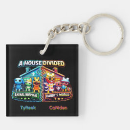 House Divided Animal Hospital vs Dandy’s World キーホルダー
