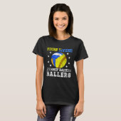 House Divided I Only Raise Llers Softll Volleyll D Tシャツ (正面フル)