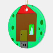 House Door Path、Digital 絵画's、Art by Kids セラミックオーナメント (左)