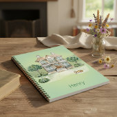House & Garden Notebook – Elegant Illustration ノートブック