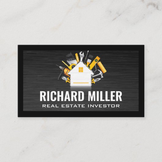 House Hardware Toolsロゴ 名刺 (正面)