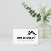 House Home Remodeling Renovation Construction Busi 名刺 (スタンド正面)
