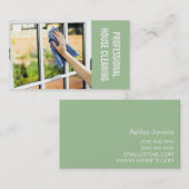 House Home Window Cleaning, Cleaners名刺 名刺 (正面/裏面)