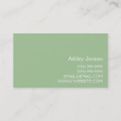 House Home Window Cleaning, Cleaners名刺 名刺 (裏面)