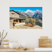 House in Nepal ポスター (キッチン)